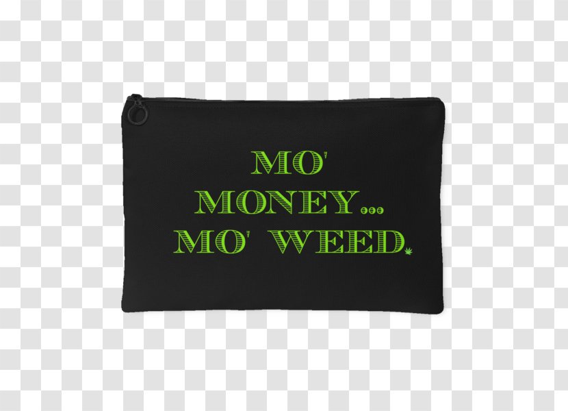 Green Finance Money Rectangle Font - Brand - Weed Bag Transparent PNG