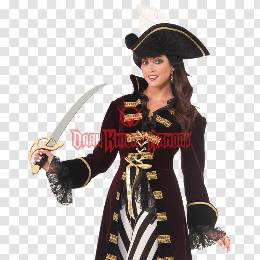 Costume Party Piracy Halloween Clothing - Jacket Transparent PNG