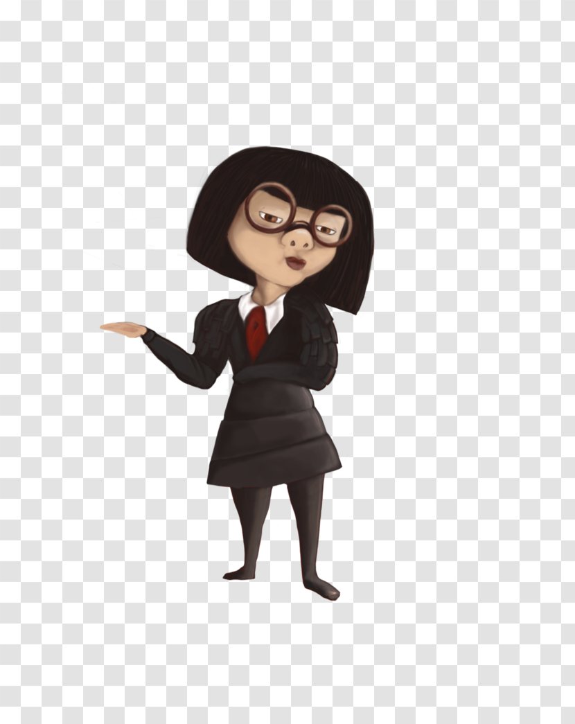 Edna 'E' Mode Violet Parr Pixar The Incredibles - Frame Transparent PNG