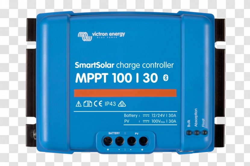 Battery Charge Controllers Victron BlueSolar MPPT Controller SmartSolar Solar Maximum Power Point Tracking - Vis Identification System Transparent PNG