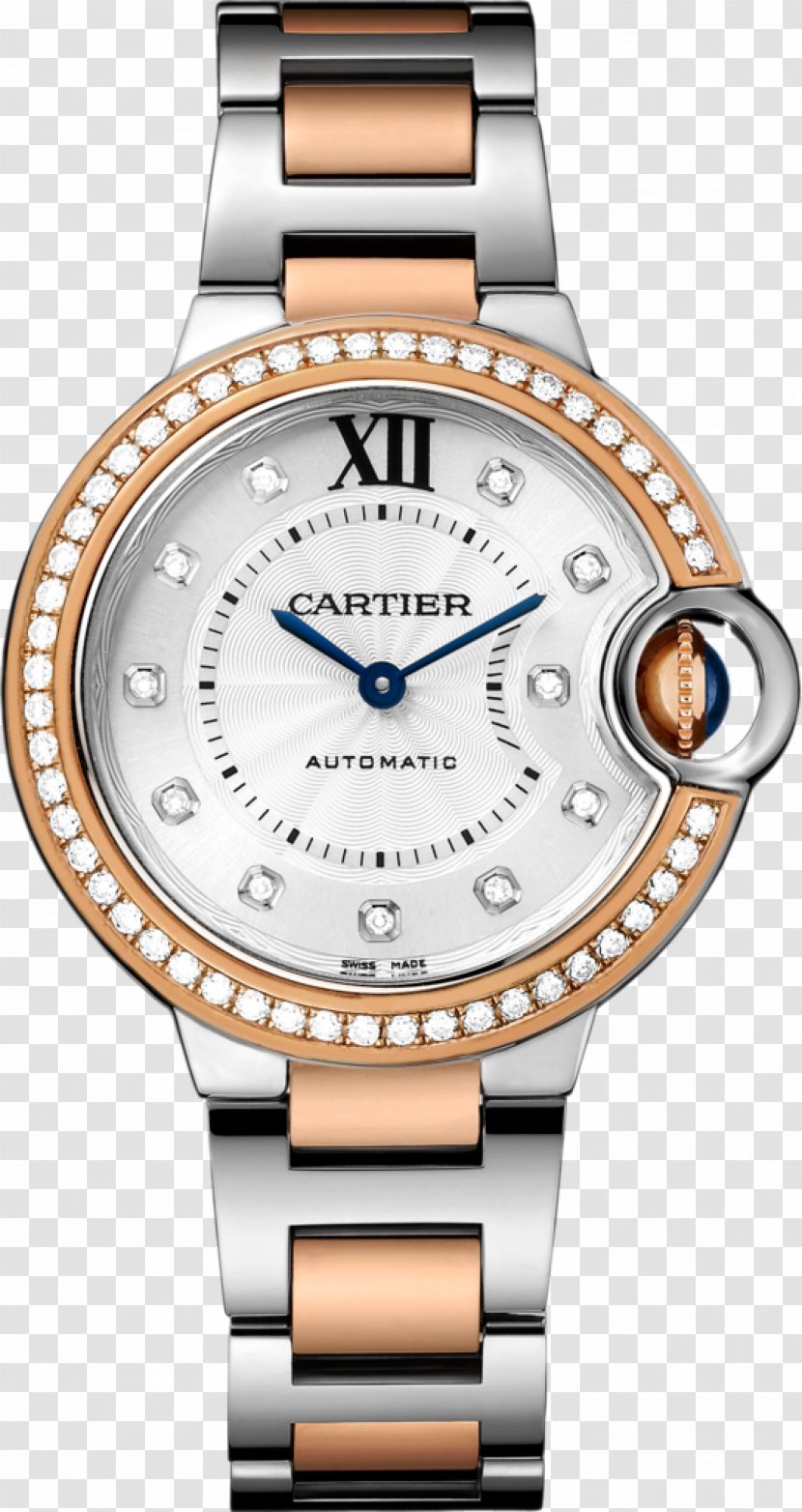 Cartier Tank Watch Jewellery Ballon Bleu - Movement Transparent PNG