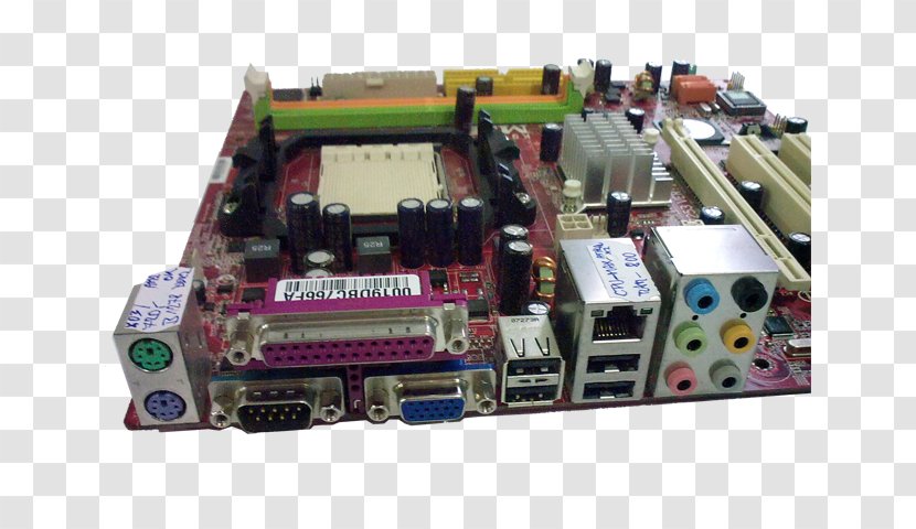 Motherboard Computer Hardware Input/output Electronics - Inputoutput - Socket AM2 Transparent PNG