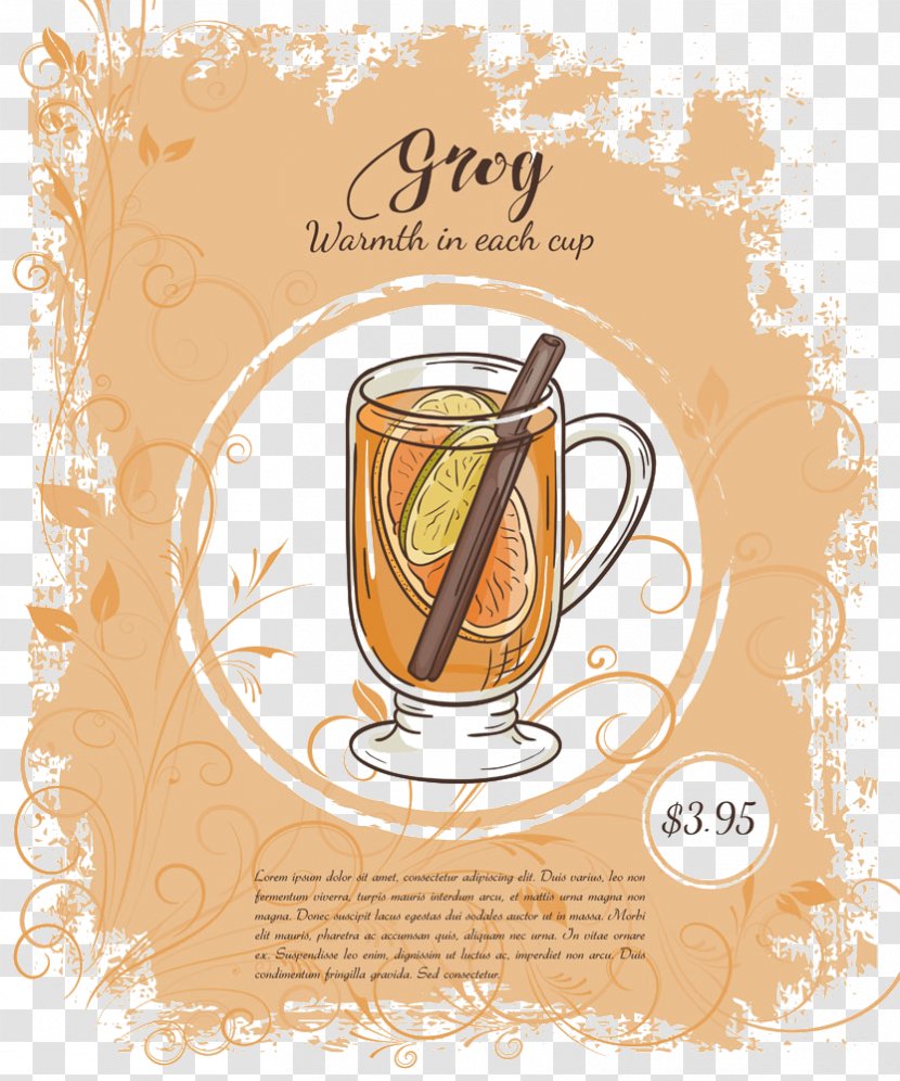 Coffee Cappuccino Latte Soft Drink Cafe - Menu - Lemonade Transparent PNG