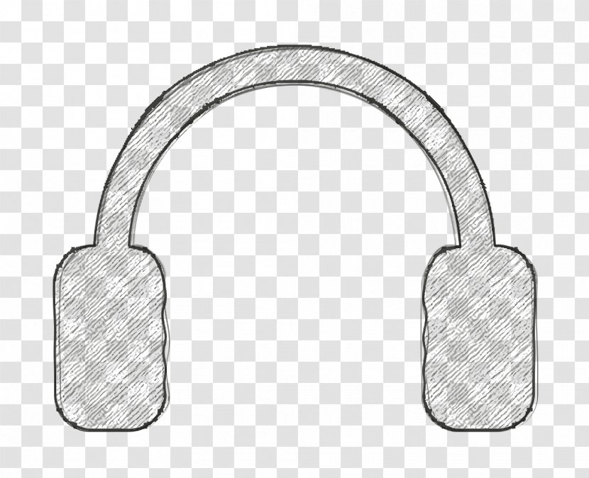Headset Icon Music Player - Metal - Headphones Transparent PNG