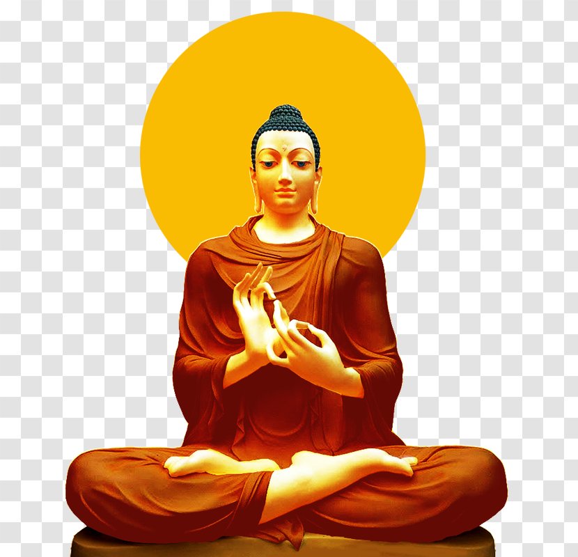 Gautama Buddha Religion Cartoon - Sitting Transparent PNG