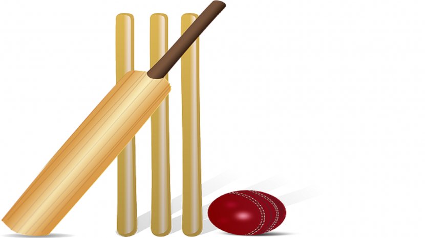 Cricket Bats Batting Balls Clip Art - Cue Stick - Picture Ball Transparent PNG