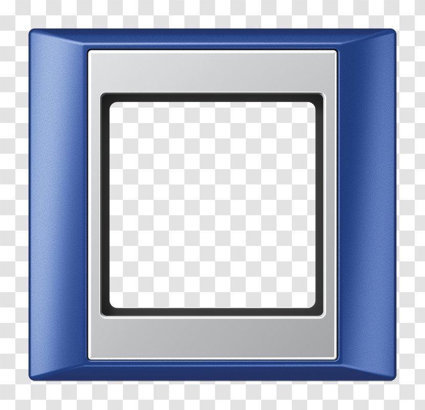 Blue Picture Frames Aluminium Serie A Catalog - Ral Colour Standard - Jung Transparent PNG