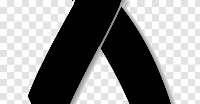 Mourning White Blog Black Ribbon - Luto Transparent PNG