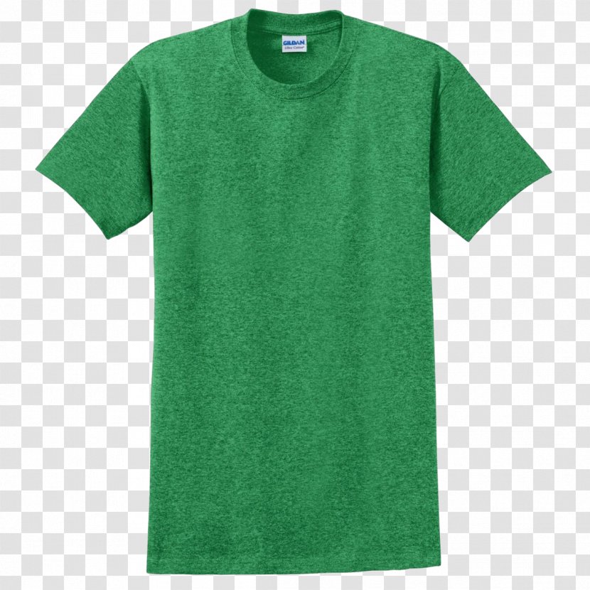 T-shirt Sleeve Clothing Gildan Activewear - Green Transparent PNG