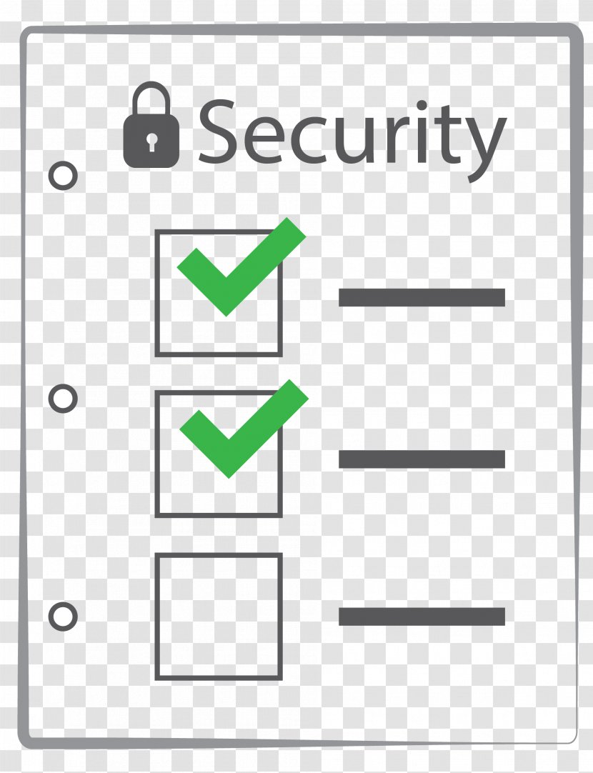 Checklist Computer Security Safety Internet Transparent PNG