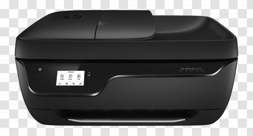 Hewlett-Packard Multi-function Printer HP Officejet 3830 Inkjet Printing - Multifunction - Hewlett-packard Transparent PNG