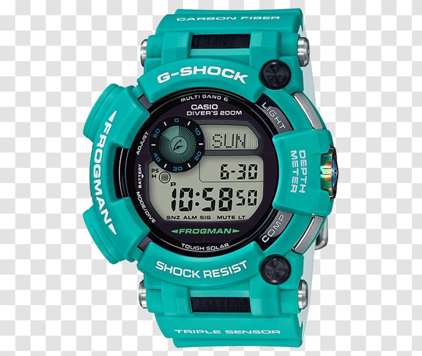 Master Of G Casio G-Shock Frogman GWF-D1000MB Watch - Gshock Gwg1000 Transparent PNG