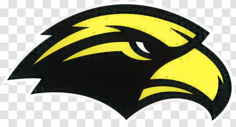 American Football Background - Southern Miss Golden Eagles - Logo Sticker Transparent PNG