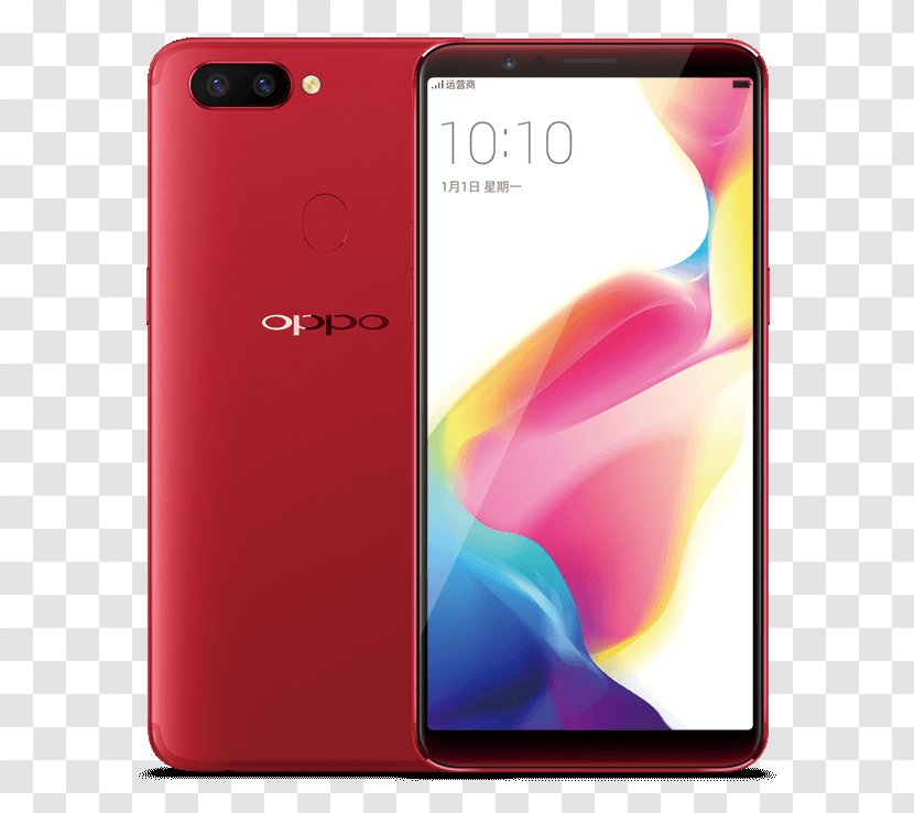 Oppo R11 Samsung Galaxy S Plus OPPO Digital AMOLED Front-facing Camera - Communication Device - Phone Transparent PNG