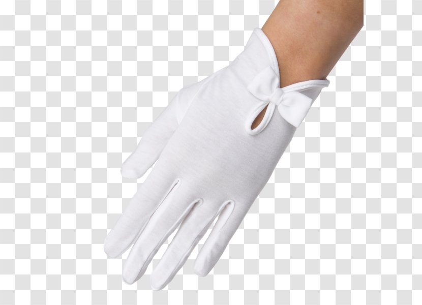Glove Jersey Cornelia James Cotton Finger - Swiss People - White Gloves Transparent PNG