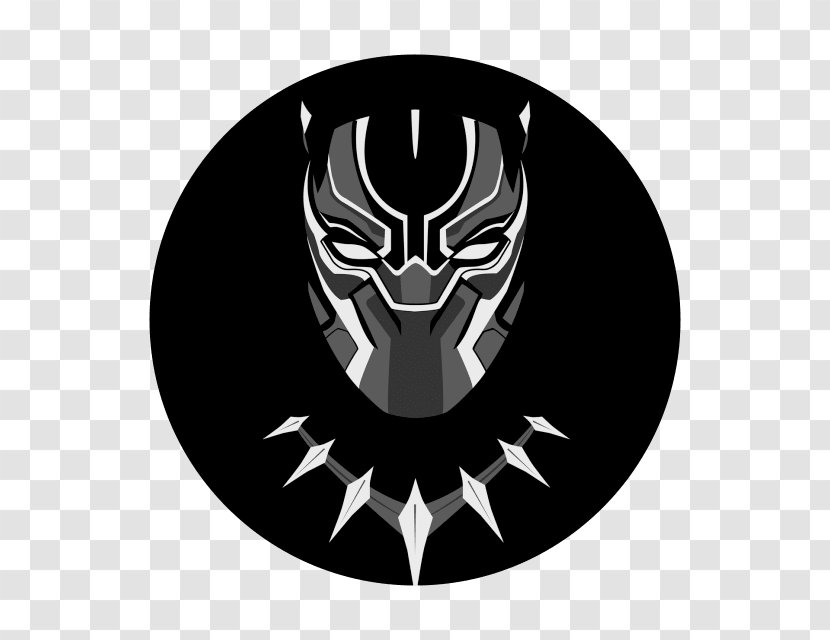 Black Panther High-definition Television 4K Resolution 1080p Desktop Wallpaper - Symbol - Pantera Negra Transparent PNG