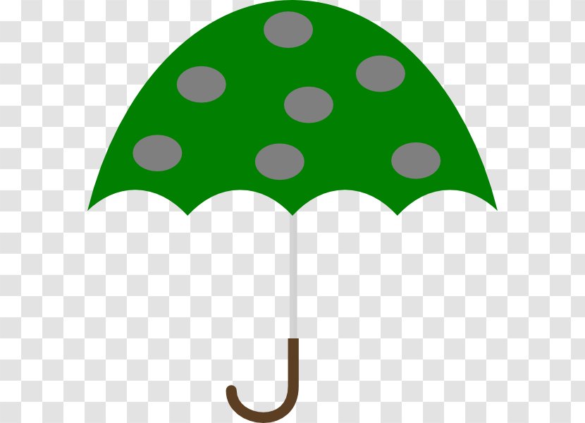 Umbrella Clip Art - Green - Clipart Transparent PNG