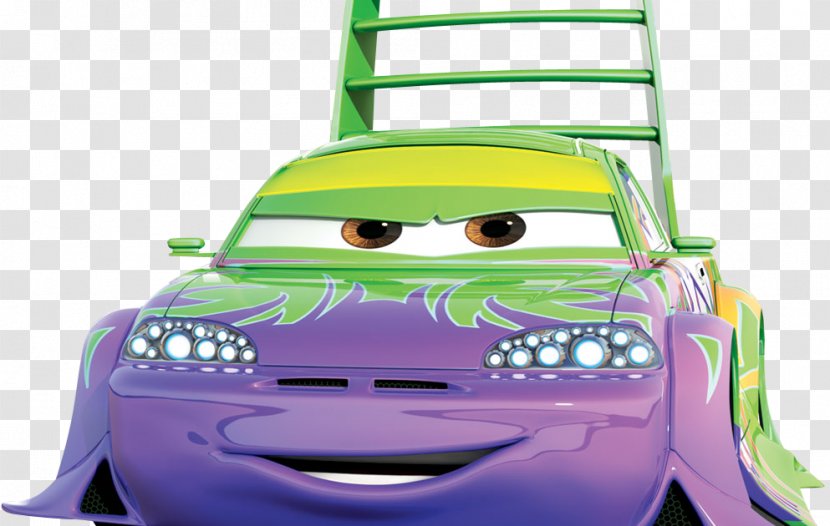 Cars: Fast As Lightning McQueen Snotrod - Purple - Car Transparent PNG