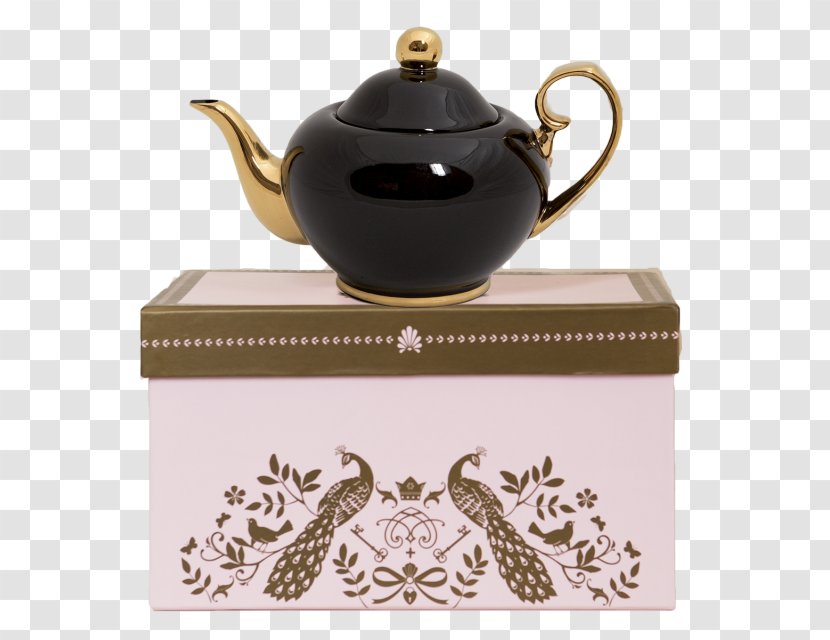 Teapot Kettle Earl Grey Tea Teacup - Dark-red Enameled Pottery Transparent PNG