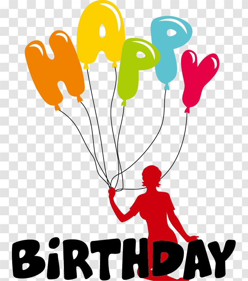 Birthday Cake The Birthdays Wish Happy To You - Cartoon - Vector Illustration Transparent PNG