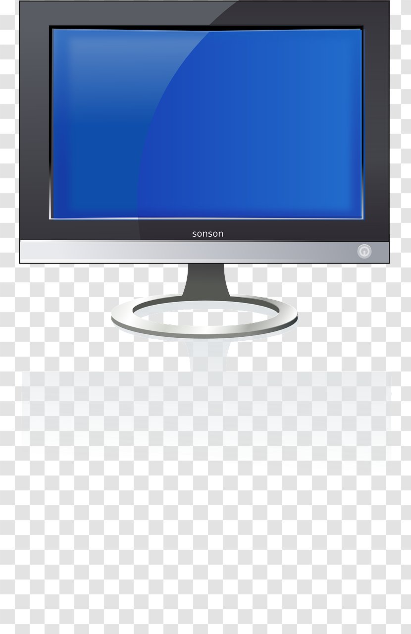 LCD Television Set Computer Monitors Flat Panel Display - Media - Monitor Transparent PNG