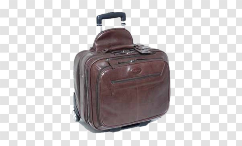 Baggage Air Travel Suitcase Leather - Server Transparent PNG