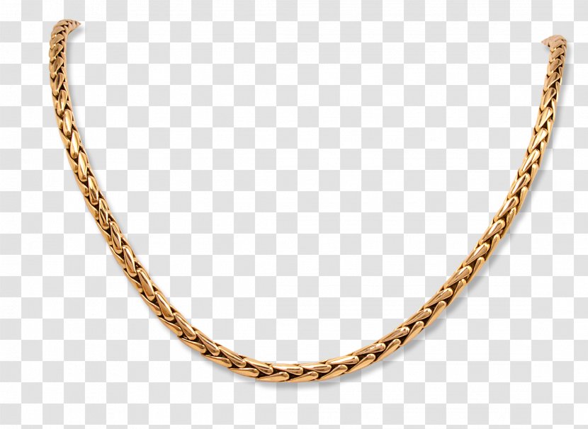 Necklace Chain Gold Jewellery Metal - Rope Transparent PNG
