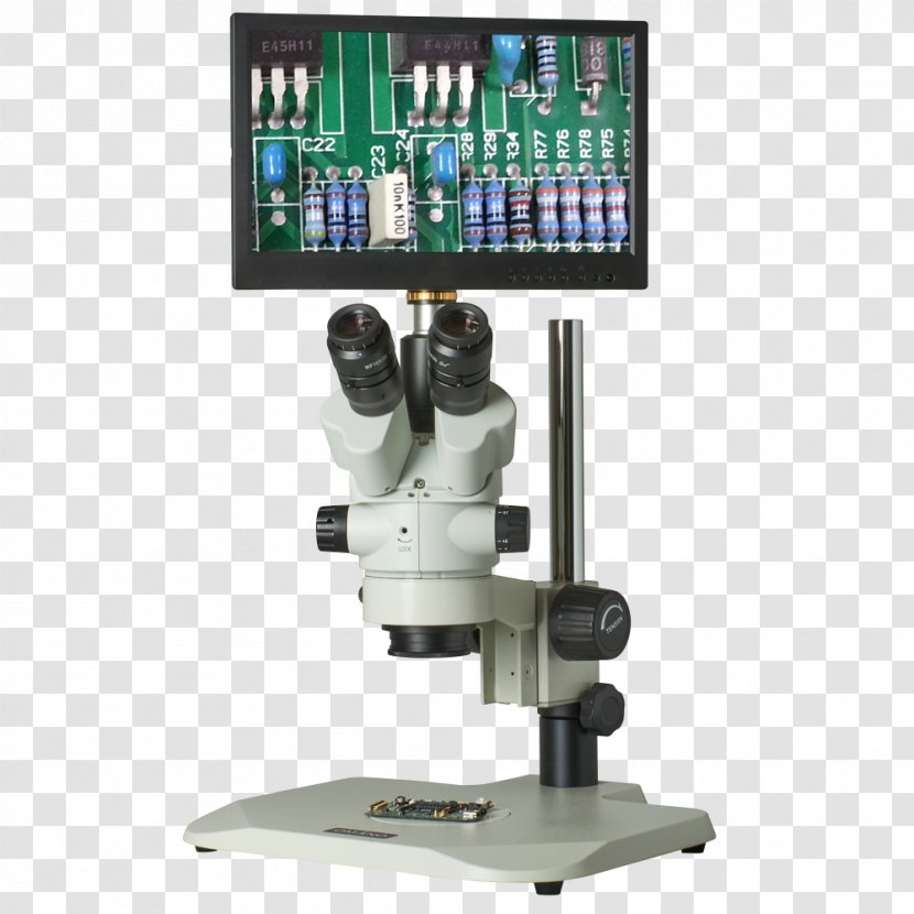 Stereo Microscope Inspection Digital Optical - Eye Transparent PNG