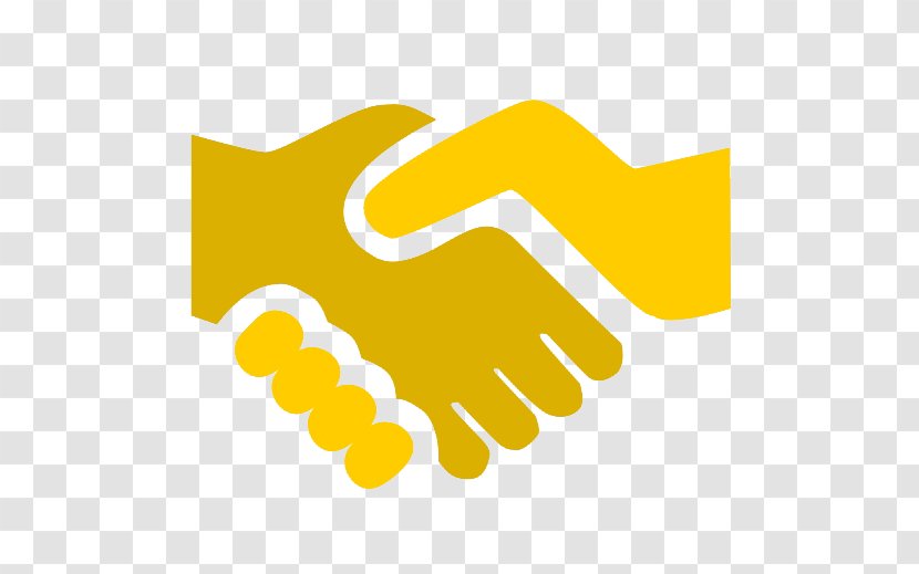 Handshake Clip Art - Yellow - Hand Transparent PNG