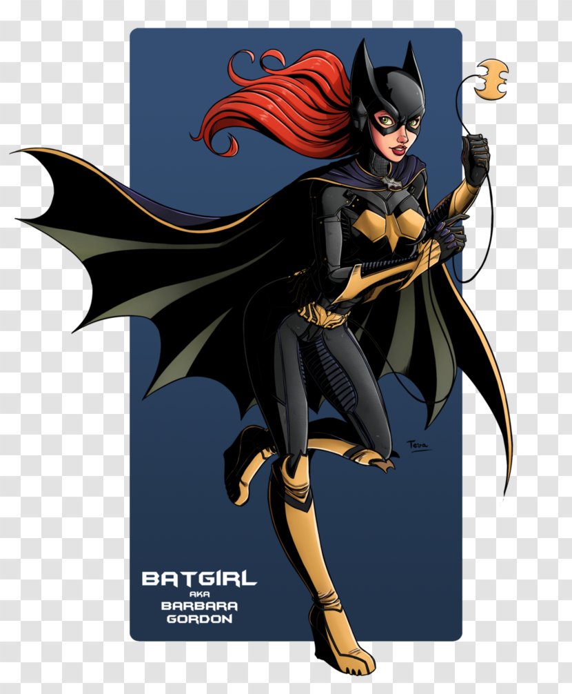 Batgirl Barbara Gordon Starfire Bizarro Batwoman - Cartoon Transparent PNG