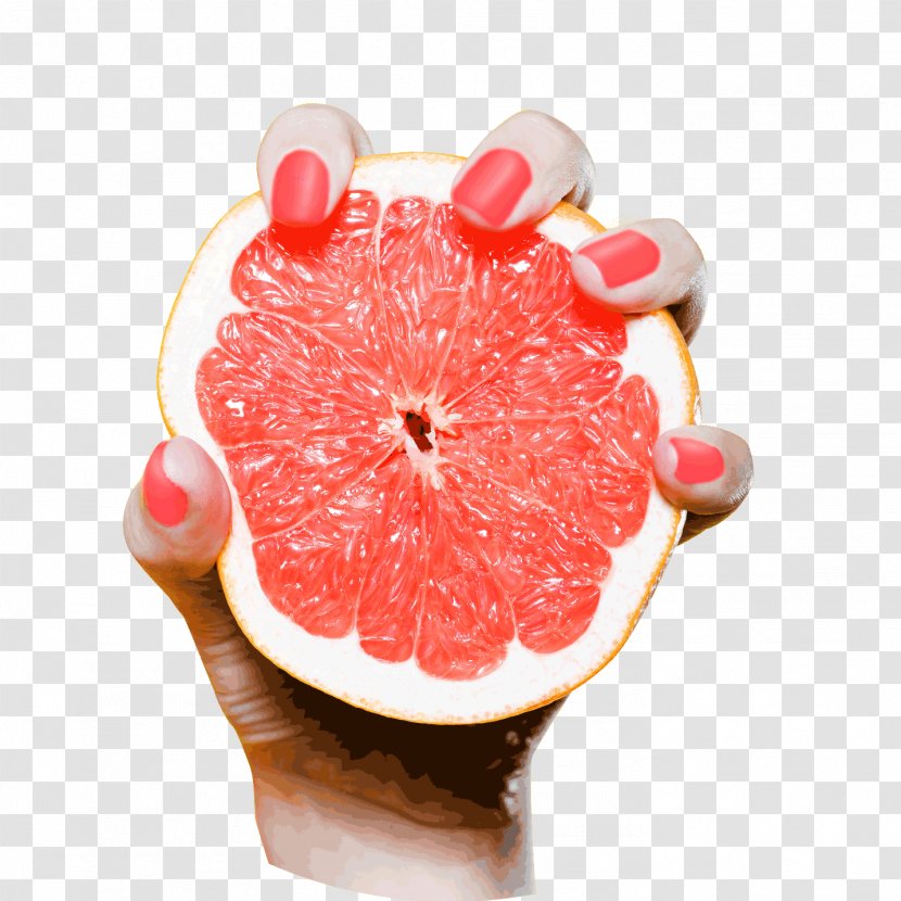 Grapefruit Exfoliation Facial Skin - Beauty Parlour Transparent PNG
