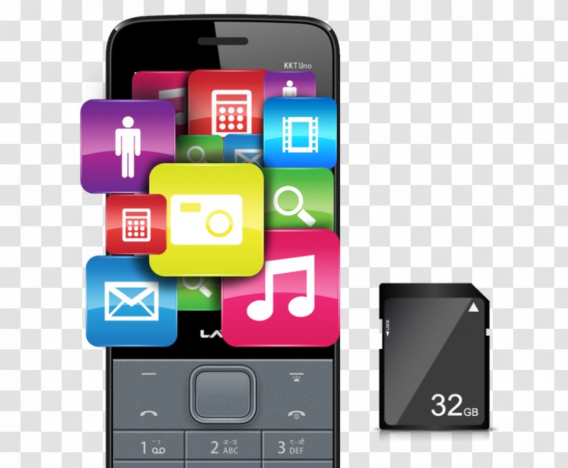 Feature Phone Smartphone Lava International Alt Attribute Mobile Accessories - Cellular Network - Memory Transparent PNG