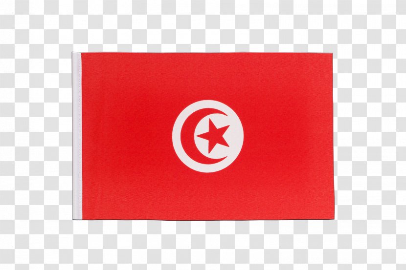 Flag Of Tunisia Fahne Rectangle - Wave Transparent PNG