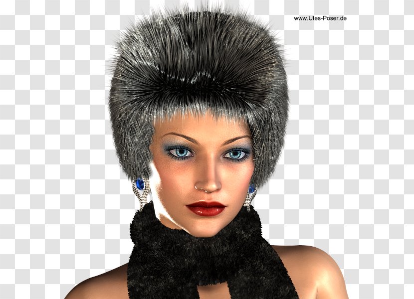 Fur Clothing Black Hair Transparent PNG