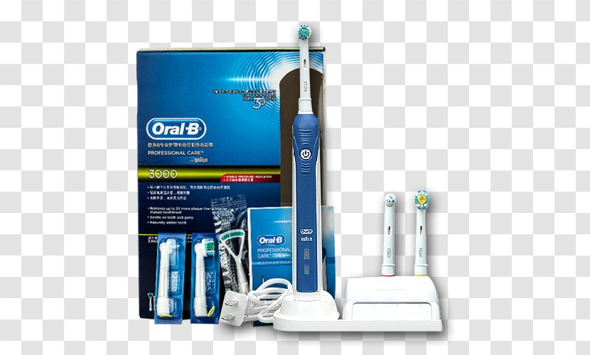 Electric Toothbrush Oral-B - Health Beauty - A Full Set Of Transparent PNG