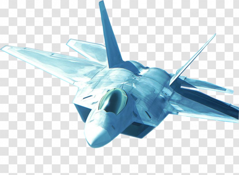 Lockheed Martin F-22 Raptor Ace Combat 04: Shattered Skies Air General Dynamics F-16 Fighting Falcon United States Force - 04 - Terrace Transparent PNG
