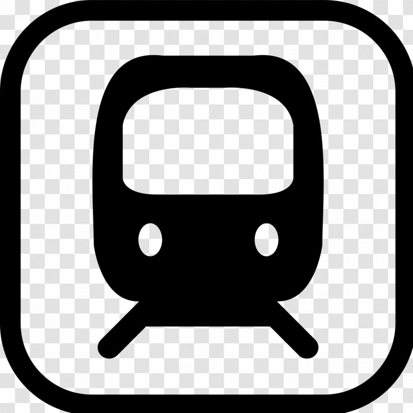 Train Rail Transport Symbol - Sign Transparent PNG