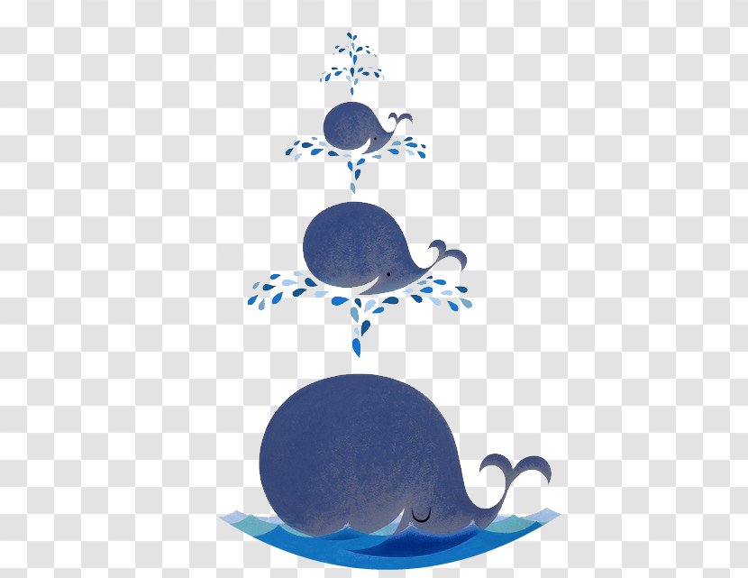 IPhone 4S 7 Plus 6 Whale Wallpaper - Blue - Creative Cute Cartoon,whale Transparent PNG