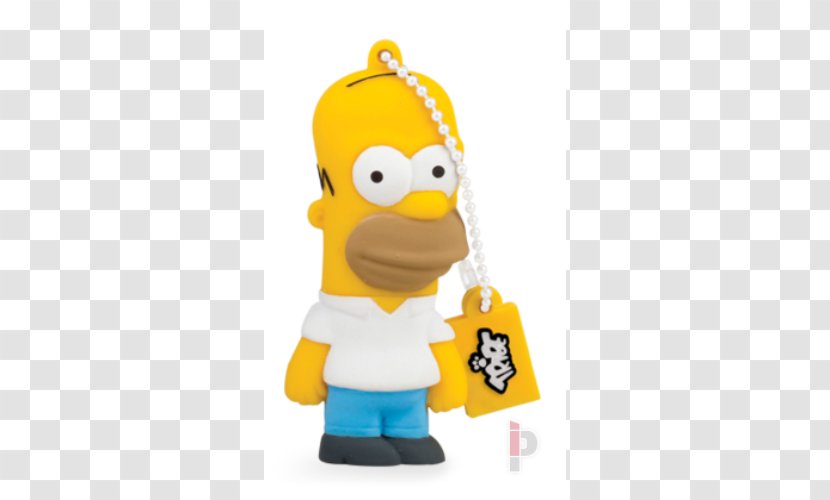 Homer Simpson Bart The Simpsons: Tapped Out Lisa USB Flash Drives - Usb Transparent PNG