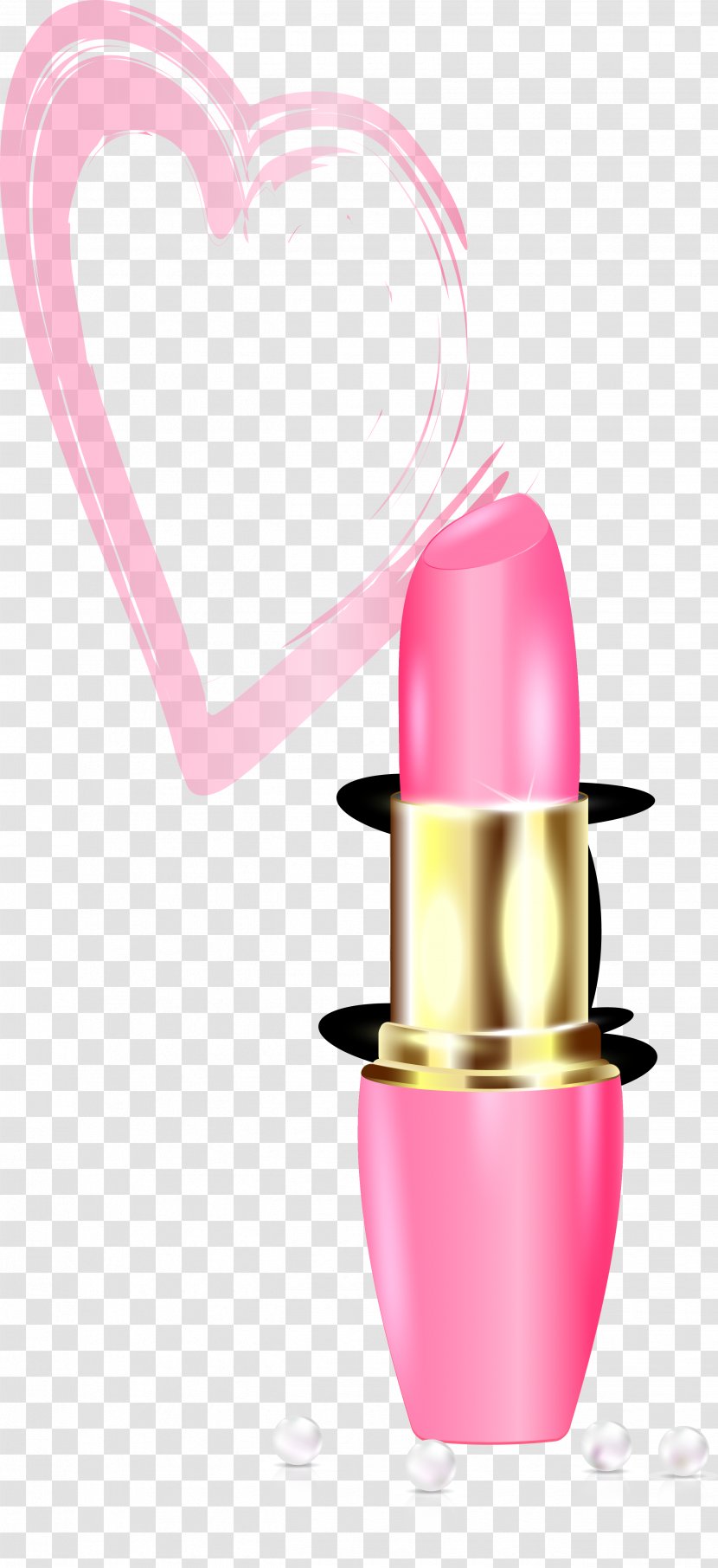 Lipstick Drawing Make-up - Painting - Vector Transparent PNG