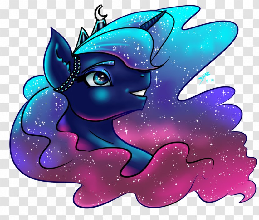 Princess Luna Pony Cadance Art Horse - Fan Club - Cueva Transparent PNG