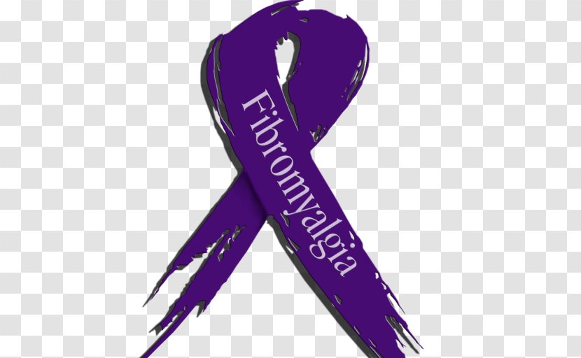 Fibromyalgia Awareness Ribbon Chronic Condition Pain Purple - Disease - Health Transparent PNG