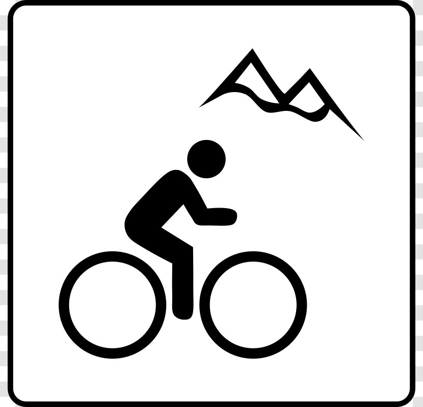 Mountain Bike Bicycle Biking Clip Art - Text - Free Clipart Transparent PNG