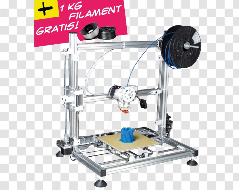 3D Printing Printer Fused Filament Fabrication Electronics - Velleman Transparent PNG
