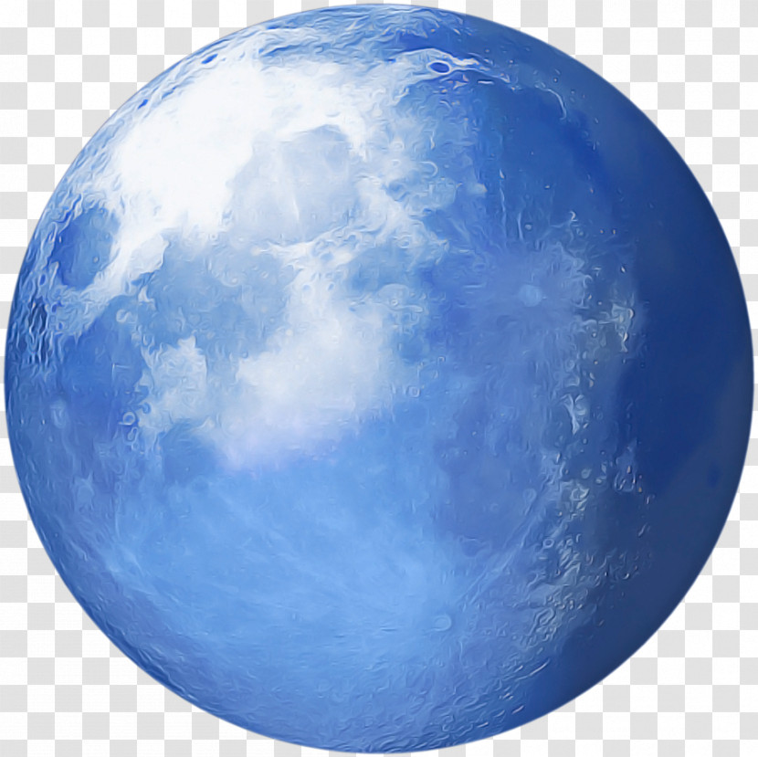 Blue Atmospheric Phenomenon Sphere Planet Sky Transparent PNG