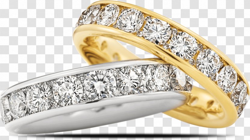 Sylter Ring-Atelier Brilliant Diamond Wedding Ring - Platinum Transparent PNG