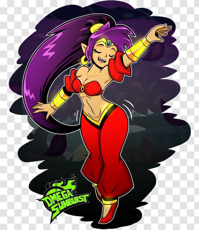 Shantae And The Pirate's Curse Shantae: Half-Genie Hero Fan Art Dance - Fictional Character Transparent PNG