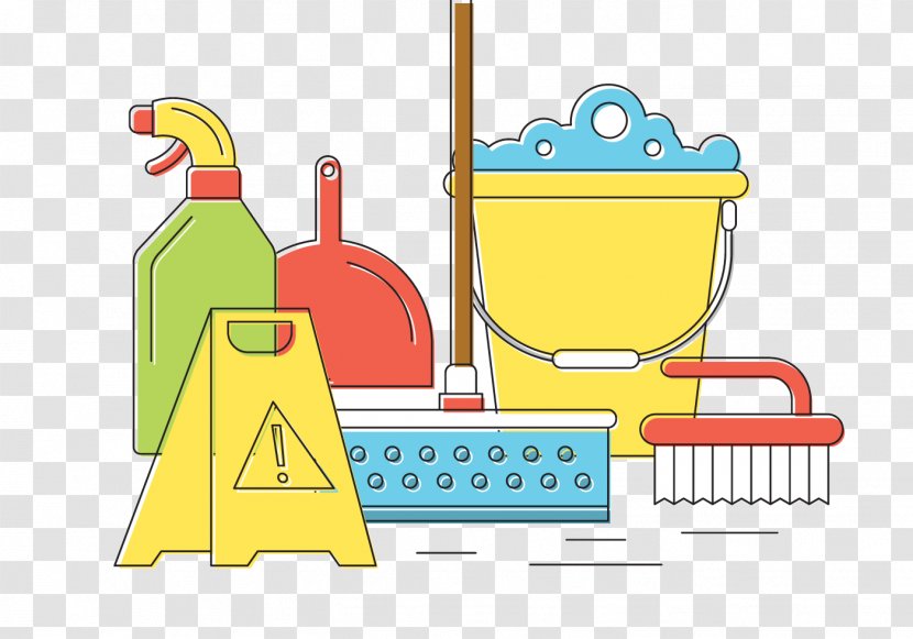 Spring Cleaning Clip Art - Laundry - Tools Transparent PNG