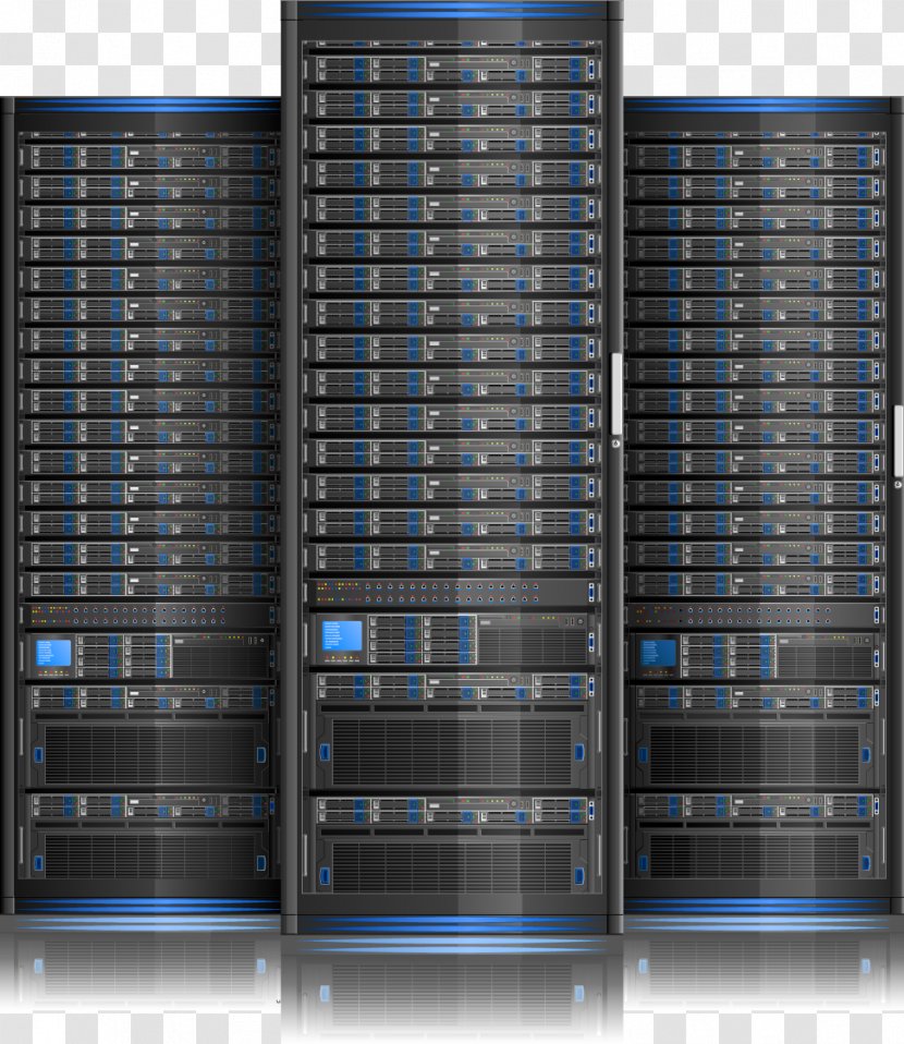Server Computer Network Cloud Computing Data Center - Corporate Headquarters - Vector Transparent PNG