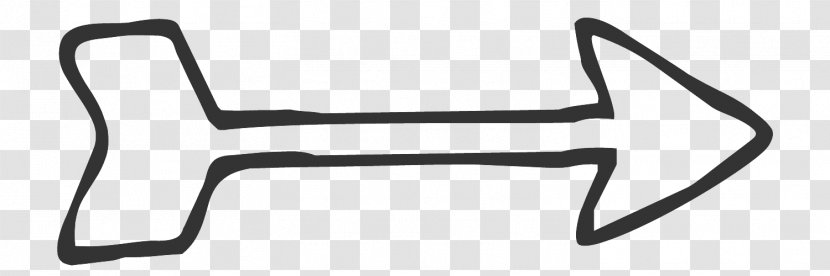 Transparent Arrow Pointing Right - Bicycle Part - Drawing COthers Transparent PNG